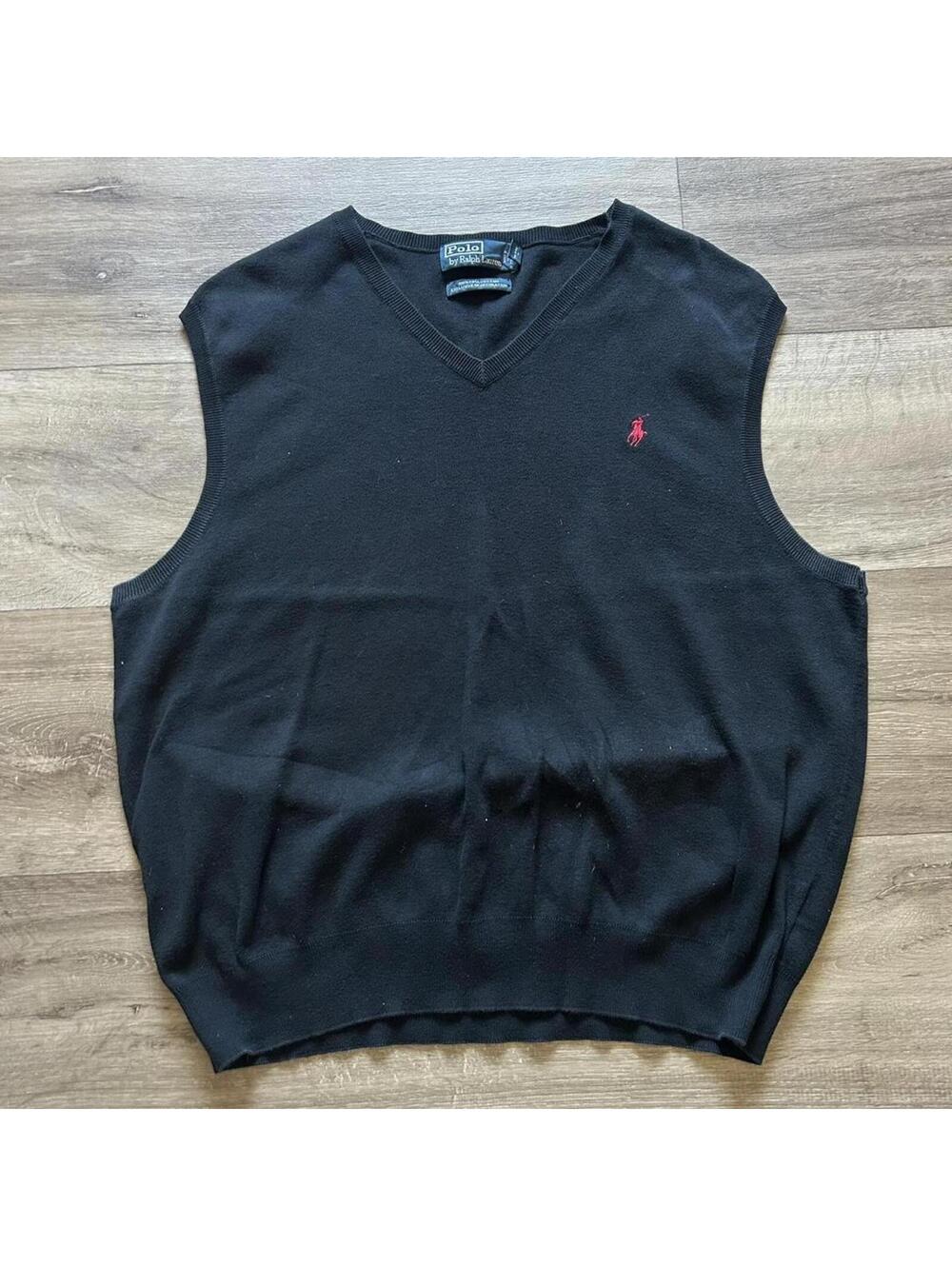 Polo Ralph Lauren Men's‎ White and Cream Jumper
